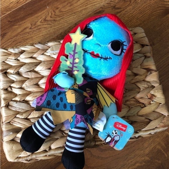 Disney: Nightmare Before Christmas: Sally with Christmas Tree Plush - Picture 1 of 5